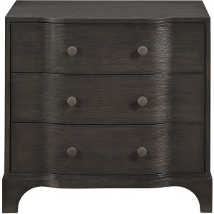 Verona Brown Nightstand with USB