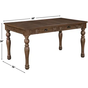 Joanna Brown 7-Piece Dining Set