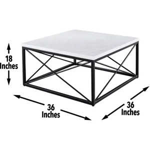 Skyler White 3-Piece Marble Occasional Set