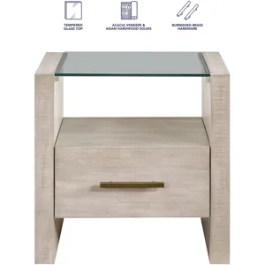 Garland Sand 3-Piece Occasional Set with Sofa Table