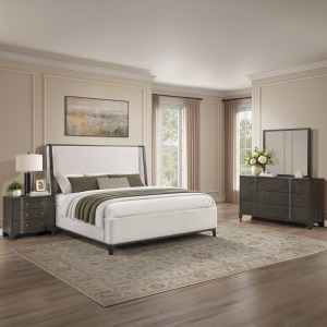 Verona Upholstered Queen 4PK Bedroom