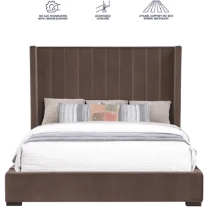 Pearson Chocolate Queen Bed