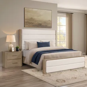 Theo King Upholstered Bedroom