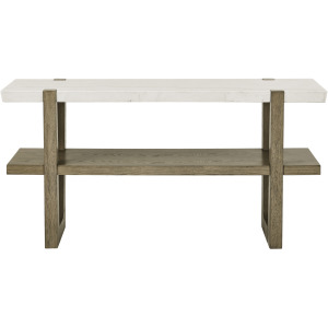 Perth (Carolina) Sofa Table White Marbl