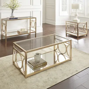 Olympia 3pc Gold Table