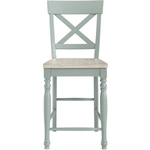 Darcy Green Counter Chair