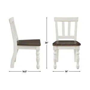 Joanna Kids 3pc Dining Set, Ivory And Mo