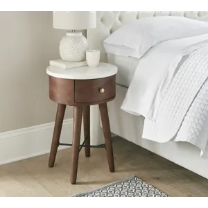 Bangalore White Marbletop Round