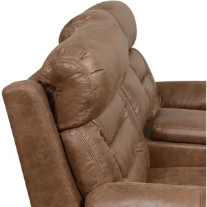 Brock Dual-Power Console Loveseat
