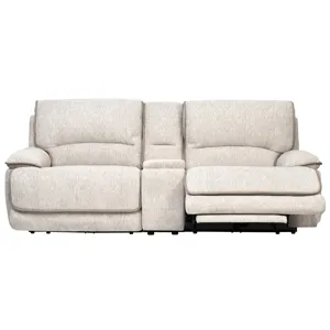 Olsen Dove 3-Piece Power Reclining Sectional