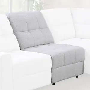 Snyder White Armless Slider