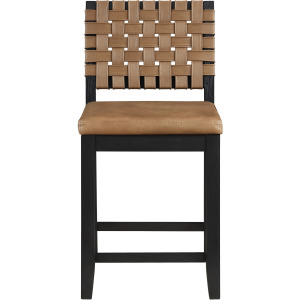 Reid Black Counter Chair