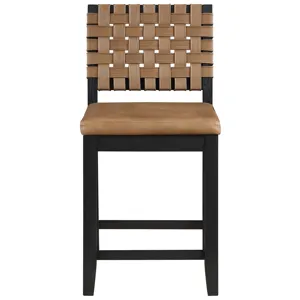 Reid Black Counter Chair
