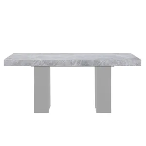 Artemis Rectangle Gray Marble Top