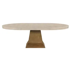 Vaughn Dining Table Base, Driftwood Finish