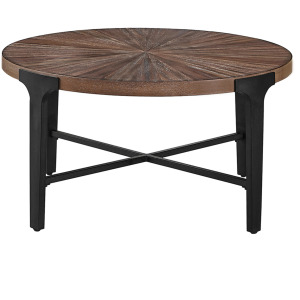 Chevron Round Cocktail Table