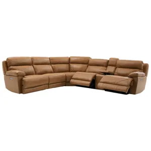 Gatlin Sand 6-Piece Power Reclining Sectional