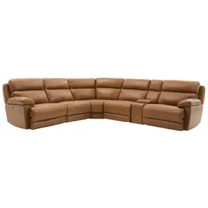 Gatlin Sand 6-Piece Power Reclining Sectional