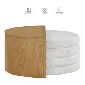 Florence Brown Nesting Cocktail Table