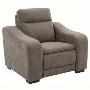 Conroe Gray Power Recliner