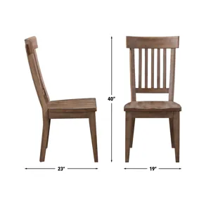 Riverdale Leg Table With 4 Wooden Side Chairs