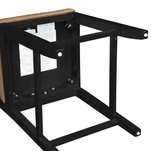 Reid Black Counter Chair