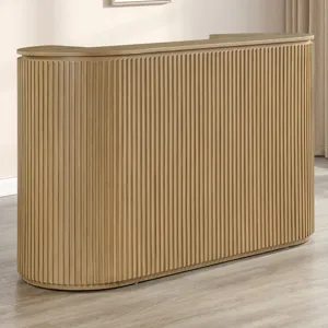 Colvin Brown Bar, 68\" X 26\" X 42\"