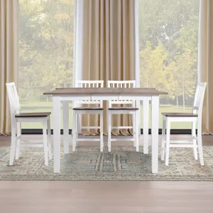 Joplin 5pc Counter Set, White