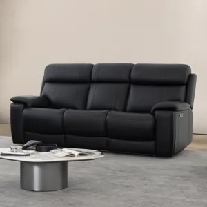 Zenith Black Power Sofa