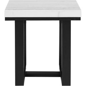 Lucca(Artemis White Marble Top End Tab