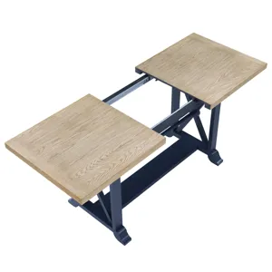 Darcy 5-Piece Counter Dining Set, Blue Finish