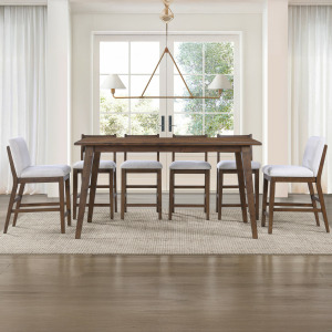Canton 7pc Counter Dining Set With 4 Cc/