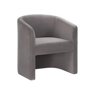 Iris Upholstered Dining/Accent Chair, Fog