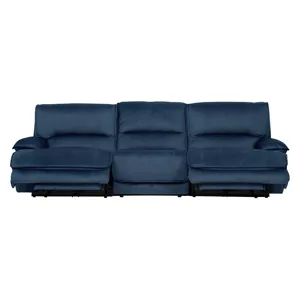 Olsen Indigo Power Reclining Sofa Sectional