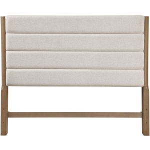 Theo Brown Upholstered King Headboard