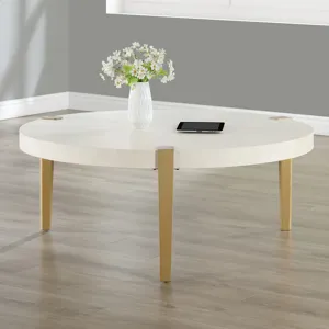 Gracie White 3-Piece Table Set