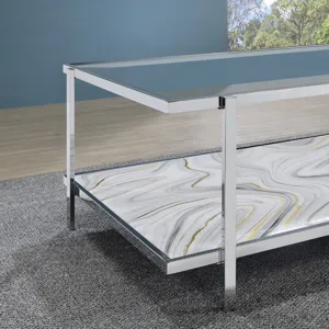 Mika Faux-Stone Coffee Table