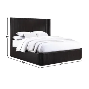 Henry Bed, Espresso Finish - Queen
