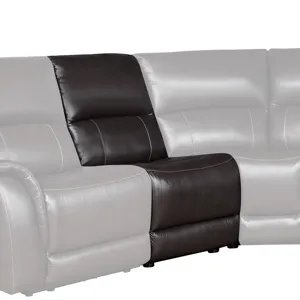 Alexandria Armless Reclining Chair With Power Footrest, Charcoal