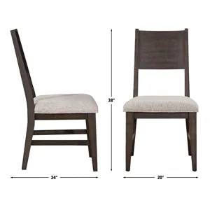Norvell Gray Side Chair
