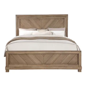 Montana Sand 3 pc Set(2 Ns And Bed) - King