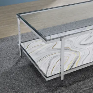 Mika Faux-Stone Coffee Table