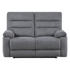 Cozy Gray 2-Piece Reclining Living Room Set