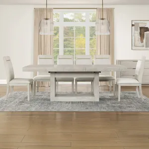 Garland 7pc Dining Set, Greige Finish