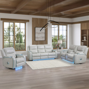 Luna Ice Power 3pcs Living Room Set