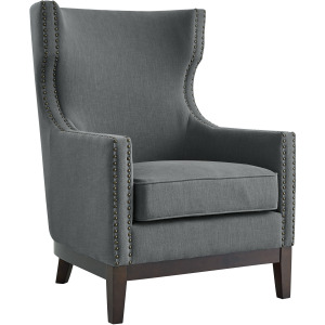 Roswell Linen Accent Chair W/
