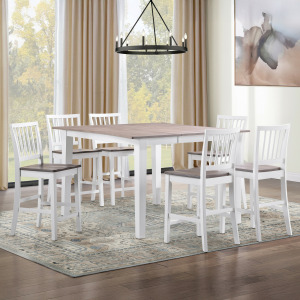 Joplin 7pc Counter Set, White