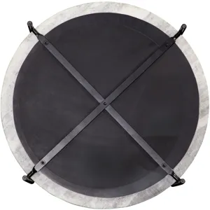 Coleen Green Marble Round Cocktail Table