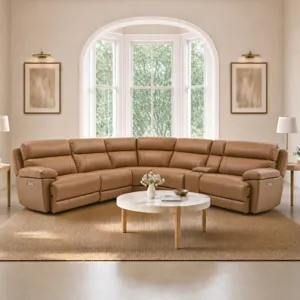Gatlin Sand 6-Piece Power Reclining Sectional