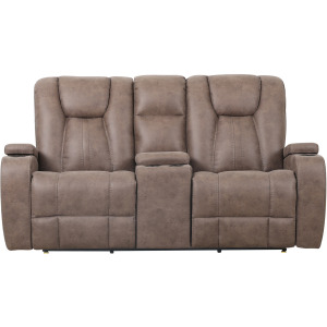 Marlow Sand Manual Recliner Loveseat
